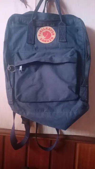 Mochila Fjallraven Kanken azul - miniatura 3