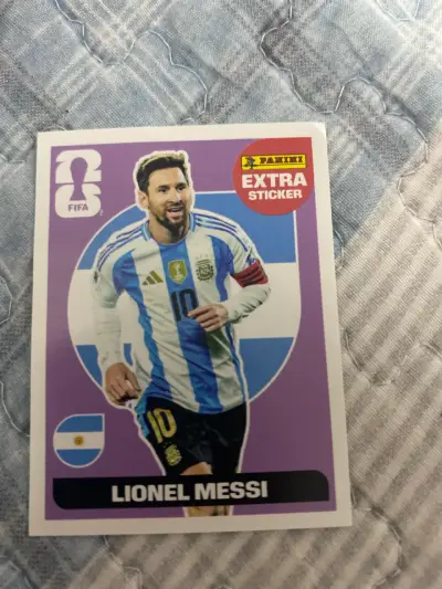 Lámina extra Panini Messi mundial 2026 - miniatura 2