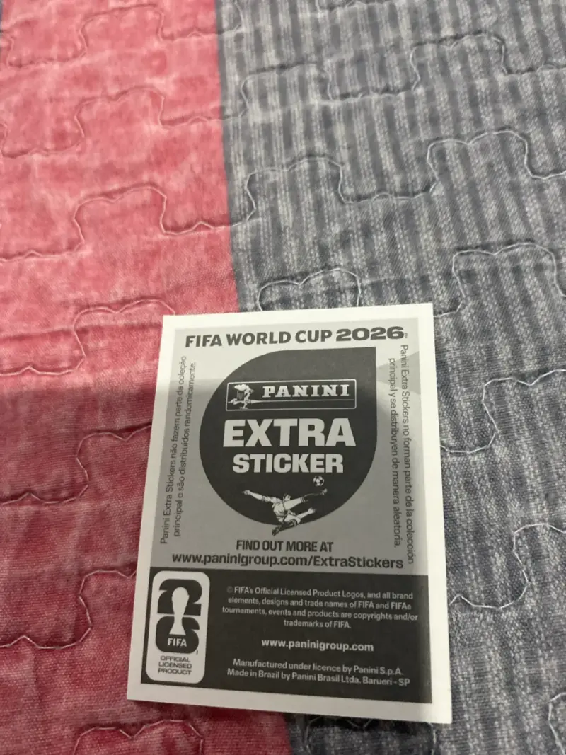 Lámina extra Panini Messi mundial 2026 - 3