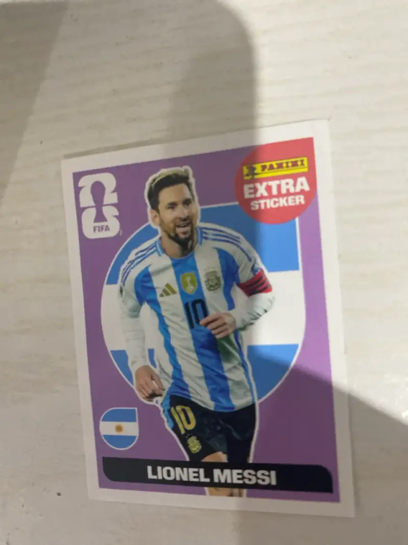 Lámina extra Panini Messi mundial 2026 - 4