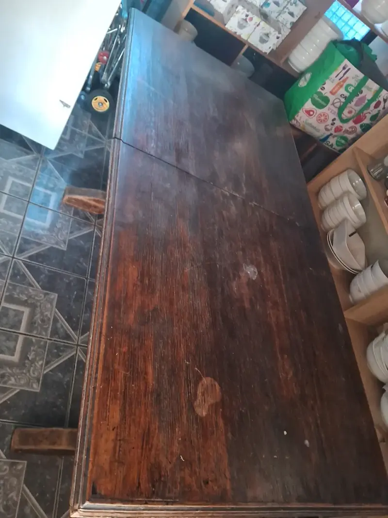 Mesa de madera masisa extensible - 6