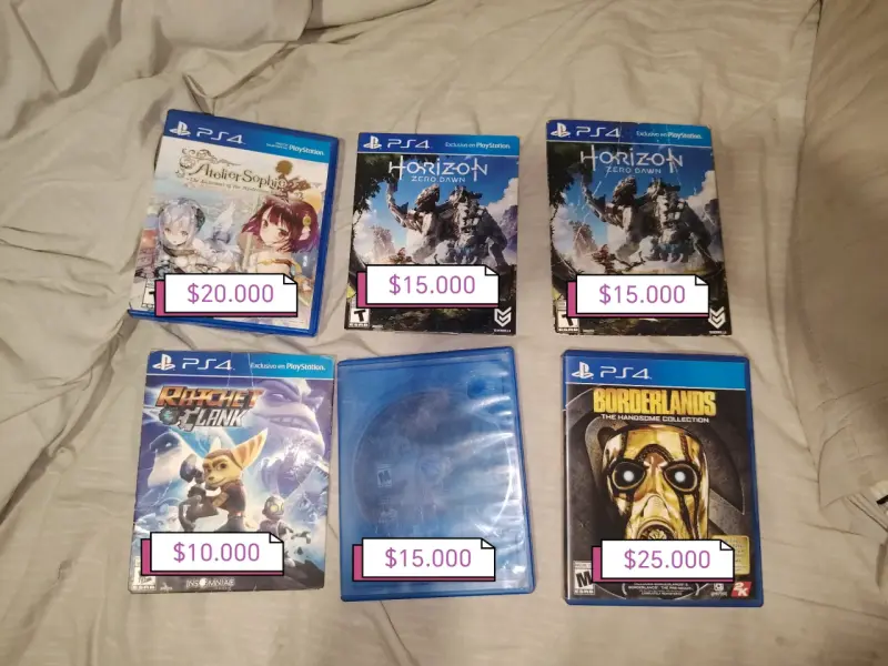 Colección de juegos PS4 - 1
