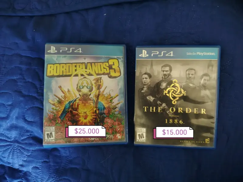 Colección de juegos PS4 - 2