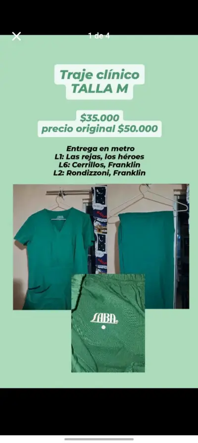 Traje clínico - miniatura 4