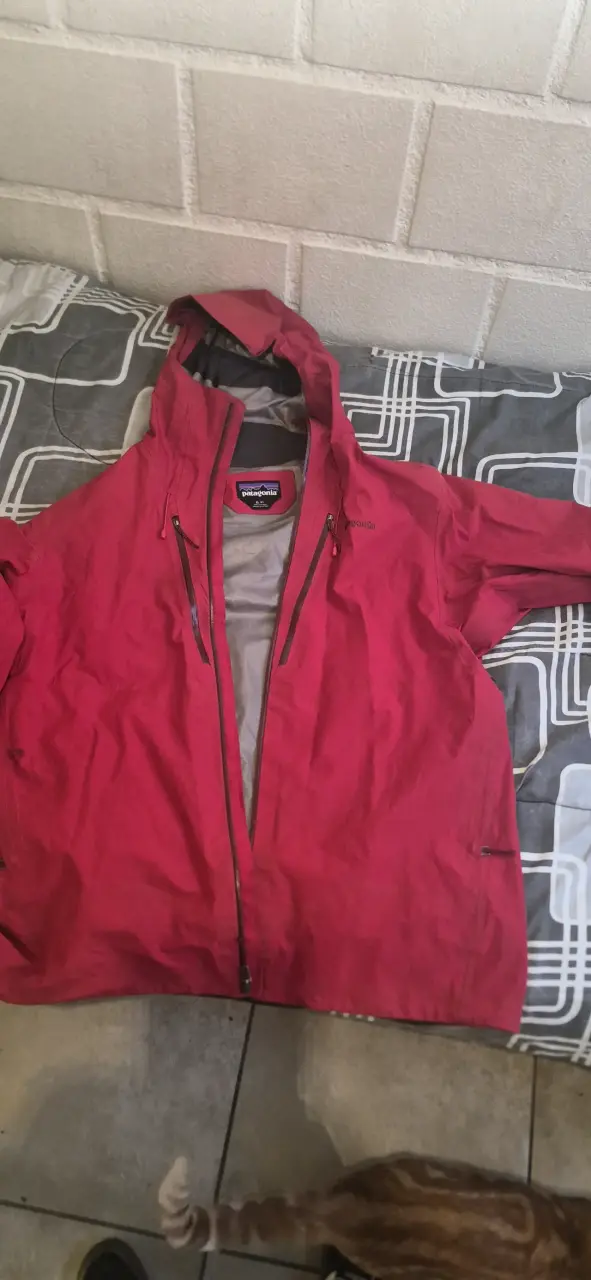 Chaqueta roja con capucha - 4