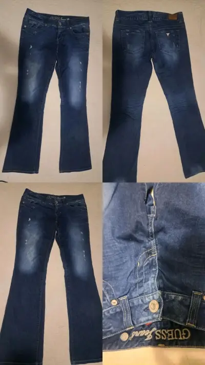 Jeans azules Guess para mujer - miniatura 1