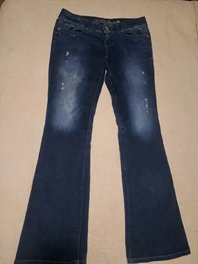 Jeans azules Guess para mujer - miniatura 2