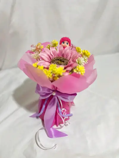 Ramo decorativo con muñeco - miniatura 3