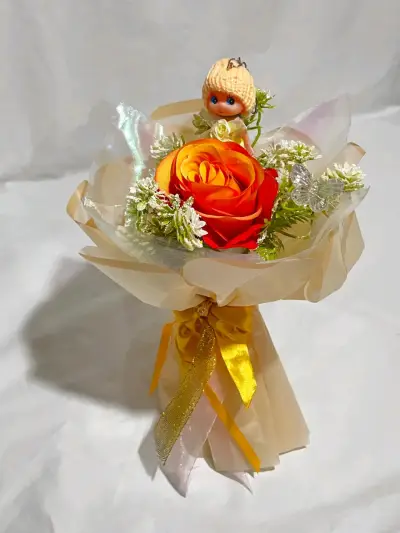 Ramo decorativo con muñeco - miniatura 5