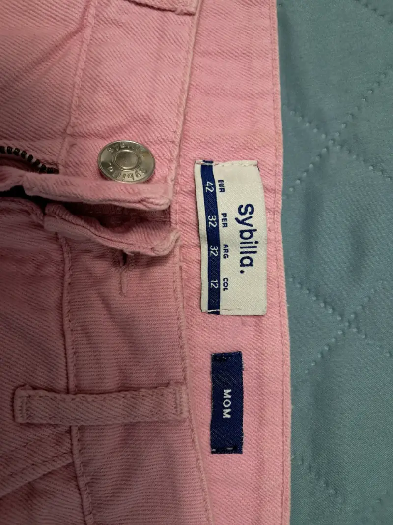 Pantalones rosados para mujer - 3