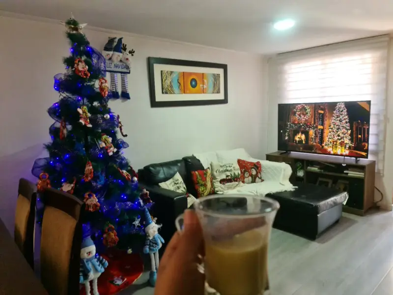 Árbol de Navidad con luces - 2