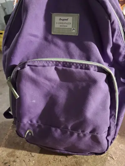 Mochila morada HEAD original - miniatura 1