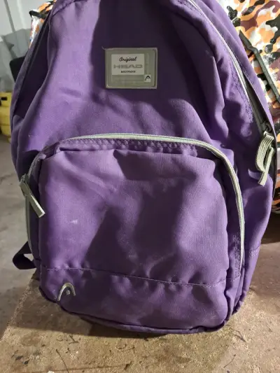 Mochila morada HEAD original - miniatura 2