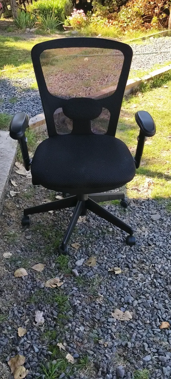 Silla de oficina ergonómica negra - 5