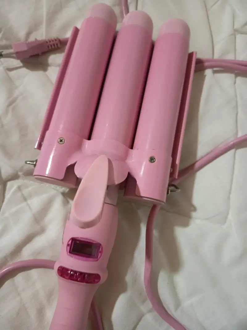 Ondulador de Pelo Rosa (ondas de sirena) - 3