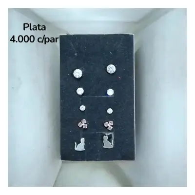 Aros Plata 925 diseño variado - miniatura 4