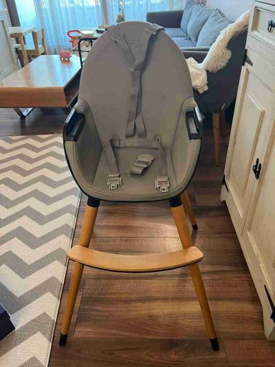 Silla de comer para bebé kinderkraft 2 en 1 - miniatura 2