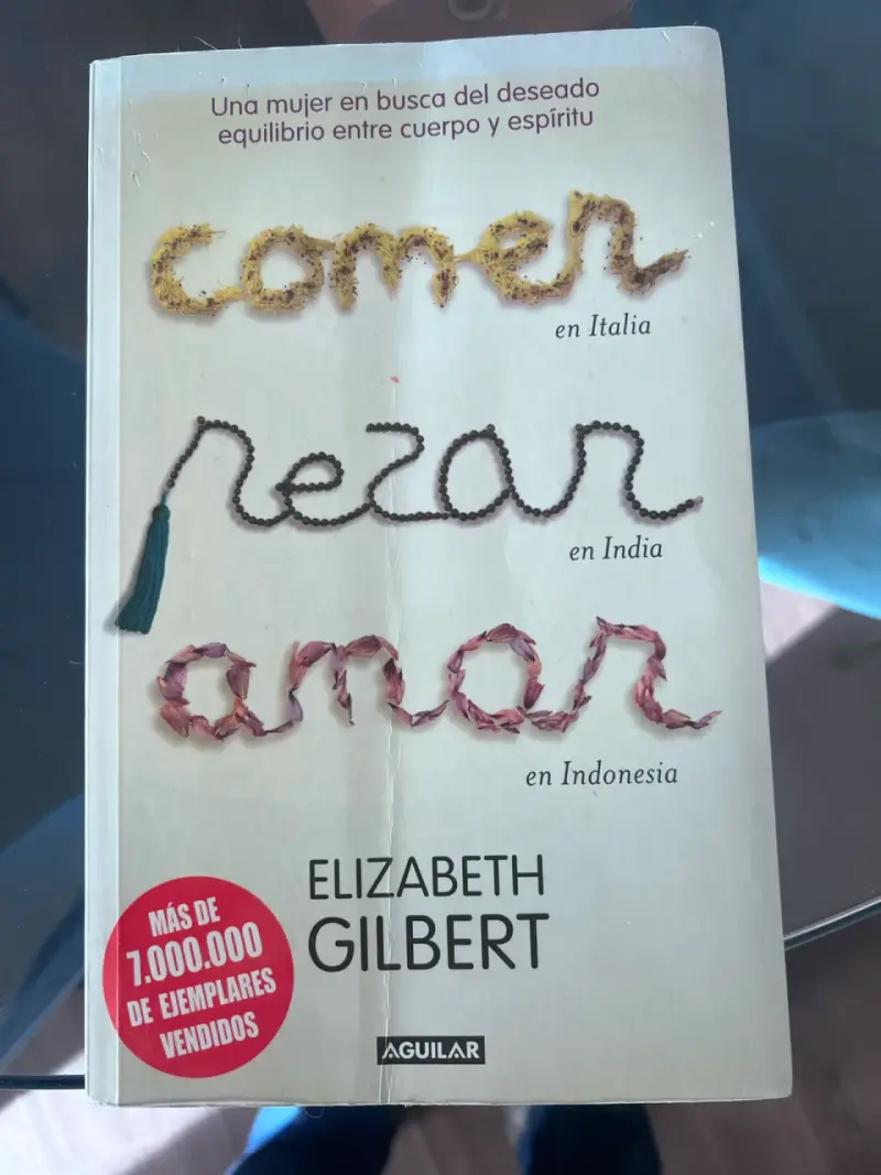 Libro 'Comer, Rezar, Amar'