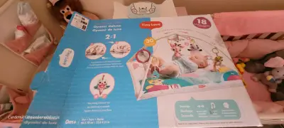 Gimnasio para bebé con juguetes - miniatura 4