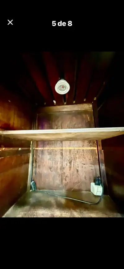 Mueble  antiguo de madera - miniatura 5