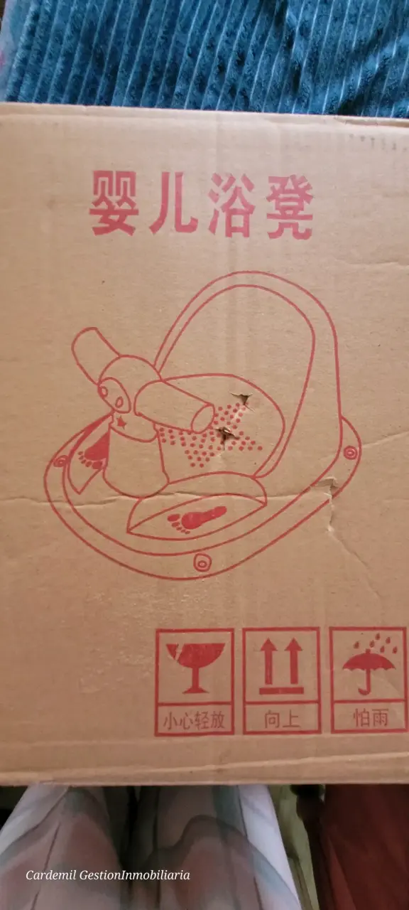 Asiento de baño para bebé