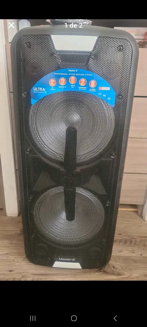 Altavoz Master-G portátil - 1