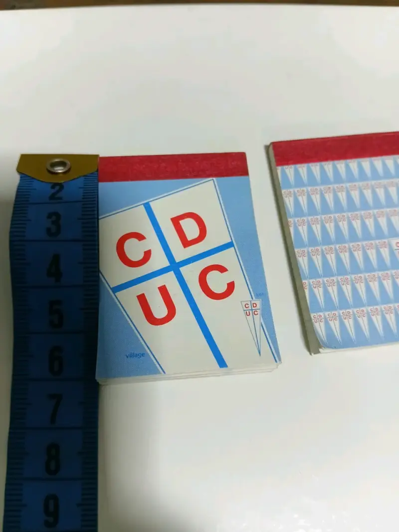Libreta deportiva UC CDF - 3