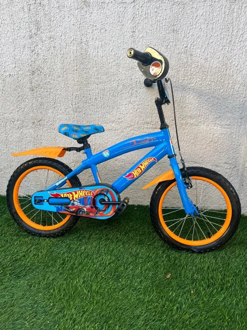 Bicicletas infantil Hot Wheels roja y azul - 4