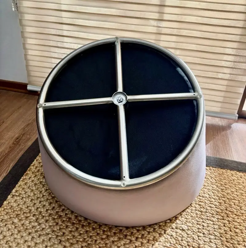 Silla giratoria base metálica - 3