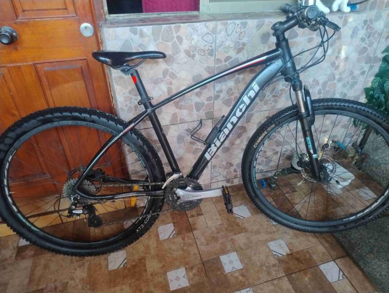 Bicicleta montaña Bianchi negra - 3