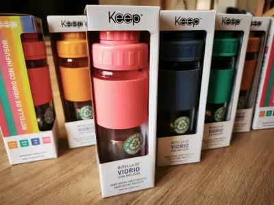 Lote 11 Botellas Infusores marca keep - miniatura 1