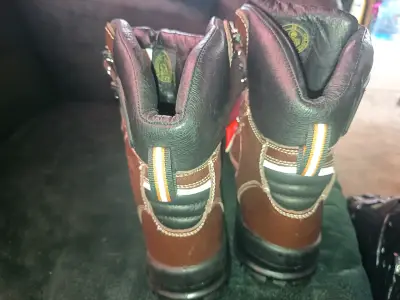 Botas de seguridad marrón - miniatura 2