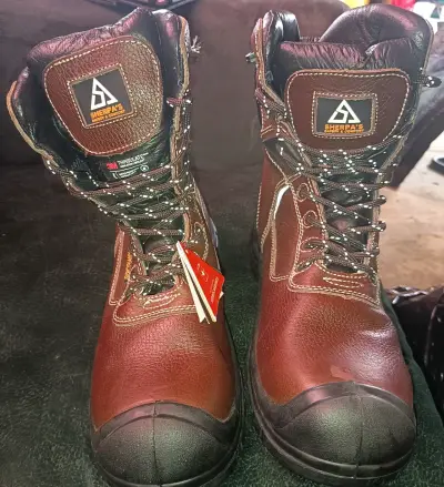 Botas de seguridad marrón - miniatura 3