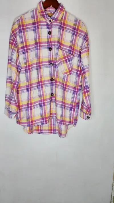 Camisa de franela a cuadros - miniatura 2