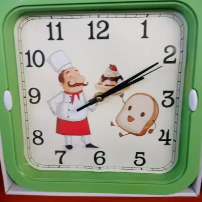 Reloj de pared con diseño de chef - miniatura 3