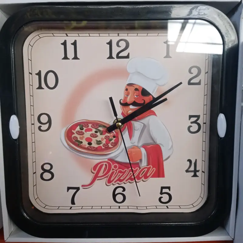 Reloj de pared con diseño de chef - 4