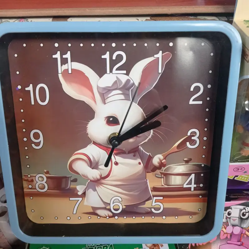 Reloj de pared con diseño de chef - 6
