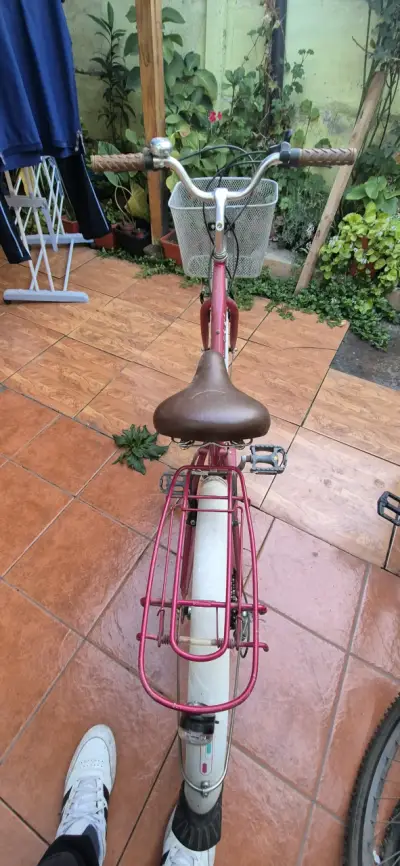 Bicicleta rosada de paseo - miniatura 4