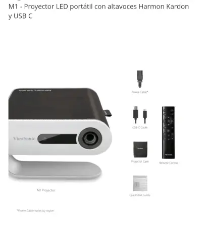 Proyector LED ViewSonic portátil - miniatura 3