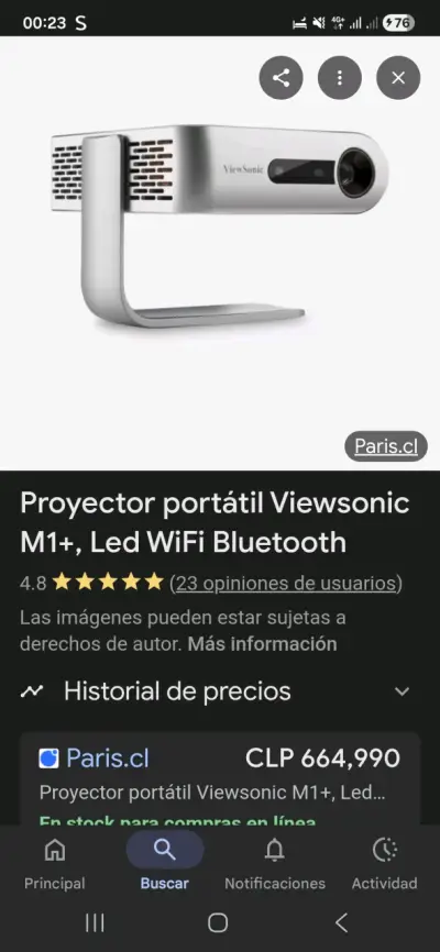 Proyector LED ViewSonic portátil - miniatura 6