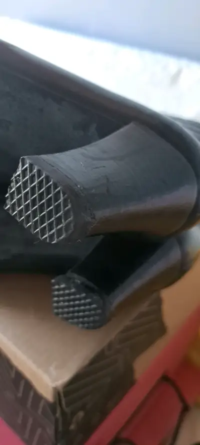 Botines de cuero negro con cierre - miniatura 2
