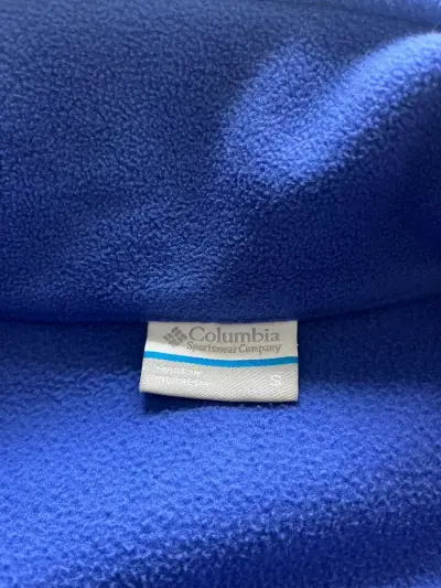Chaqueta polar azul Columbia - miniatura 3