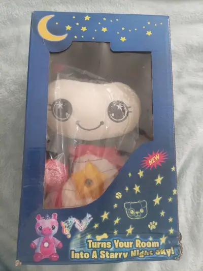 Lámpara de peluche estrella musical - miniatura 1