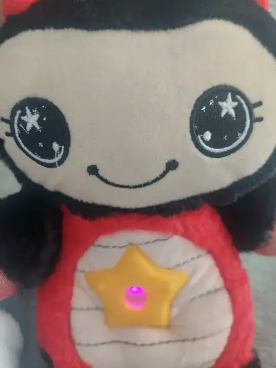 Lámpara de peluche estrella musical - miniatura 4