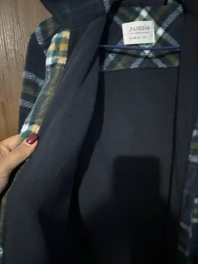 Chaqueta de franela a cuadros - miniatura 2