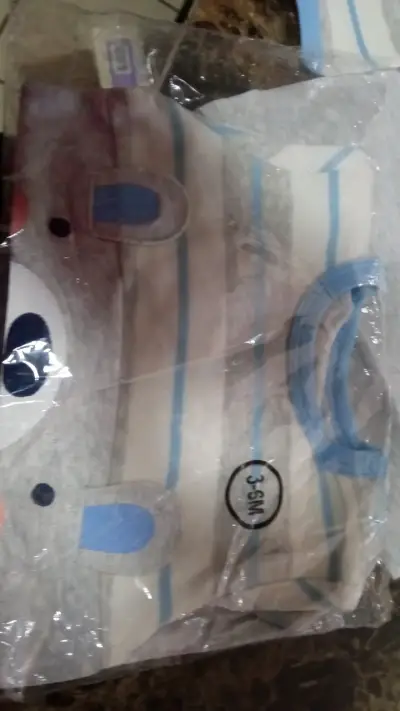 Pijama infantil rayado 3-6M - miniatura 1