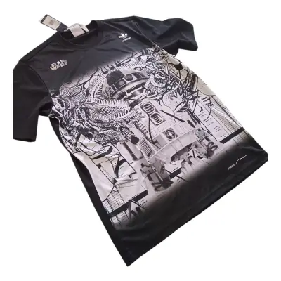 Polera Star Wars Adidas negra - miniatura 1