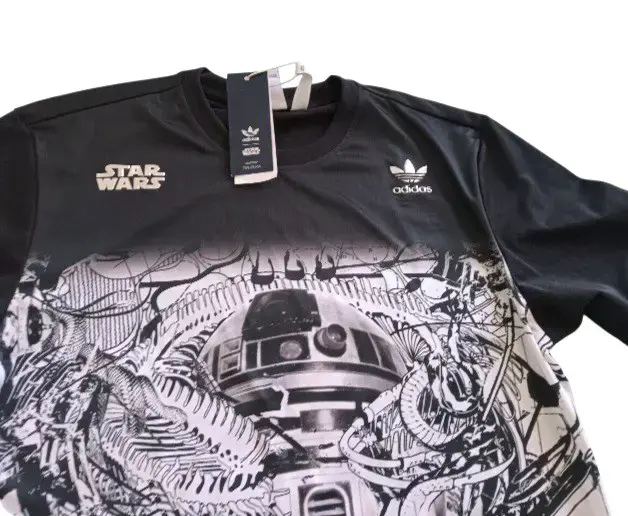 Polera Star Wars Adidas negra - 2