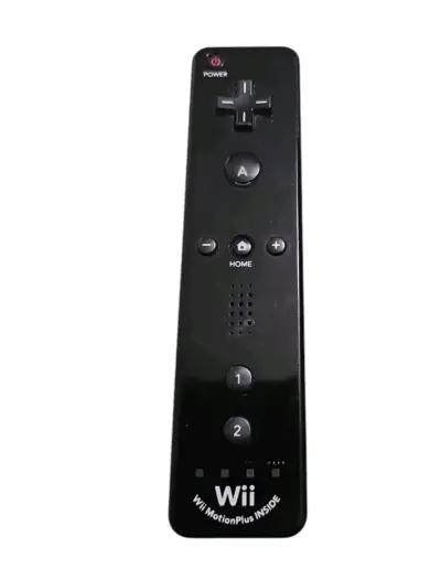 Control Wii negro motion plus - miniatura 1