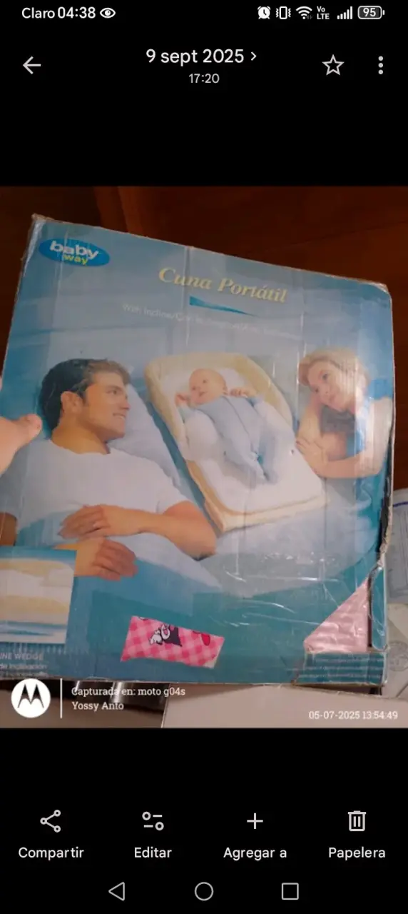 Cuna portátil Baby Way